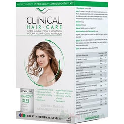 CLINICAL HAIR-CARE 90 cps + ARGANOVÝ OLEJ 20 ml