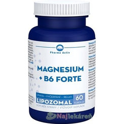 Pharma Activ Lipozomal MAGNESIUM + B6 FORTE, 60 cps