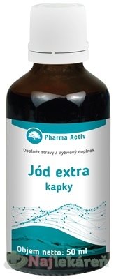 E-shop Pharma Activ Jód extra, kvapky 50 ml
