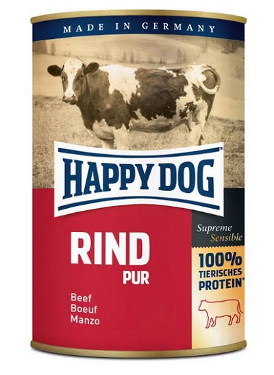 E-shop Happy Dog PREMIUM - Fleisch Pur - hovädzie mäso konzerva pre psy 800g