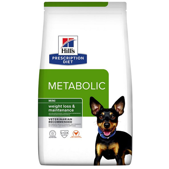 HILLS PD Canine Metabolic Mini Dry granule pre psy 1kg