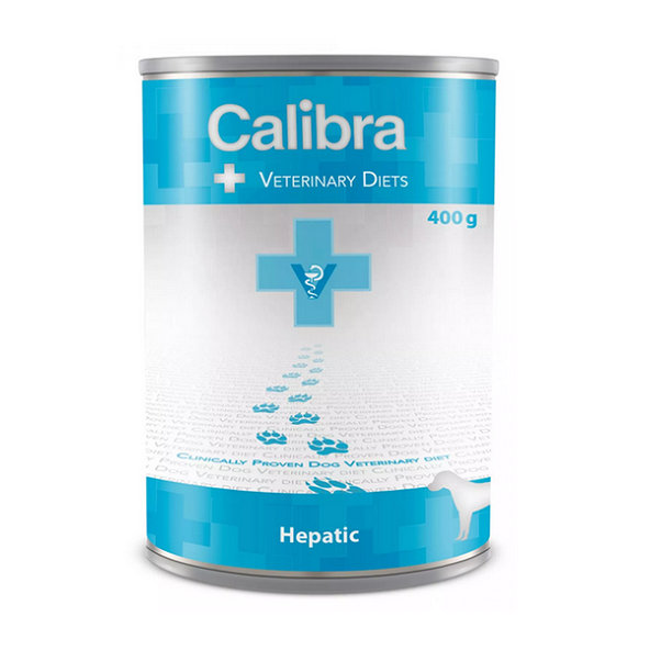 Calibra Vet Diet Dog Hepatic konzerva 400g