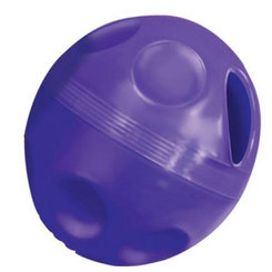 Hračka Kong Cat Lopta na dávkovanie pamlskov fialová, plast
