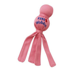 Hračka Kong Dog Wubba Puppy, pískacia, vinyl, S