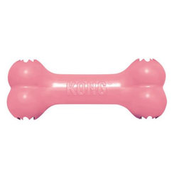 Hračka Kong Dog Puppy Kosť fialová, guma prírodná, S
