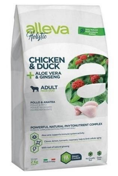 E-shop Alleva HOLISTIC dog adult maxi chicken & duck 2kg