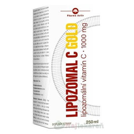 Pharma Activ LIPOZOMAL C 1000 mg GOLD emulzia 250 ml