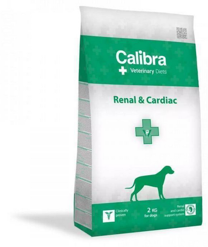 E-shop Calibra Vet Diet Dog Renal / Cardiac granule pre psy 2kg