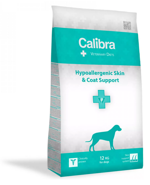 E-shop Calibra Vet Diet Dog Hypoallergenic Skin & Coat support 12kg
