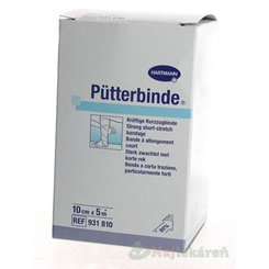 PŰTTER-VERBAND ovínadlo elastické krátkoťažné (10cmx5m), 1ks