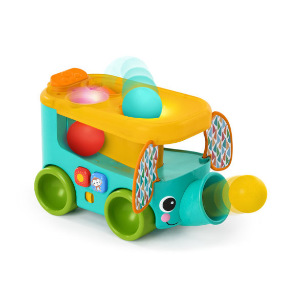 BRIGHT STARTS Autíčko s loptičkami Pop & Roll Safari Bus™ 6m+