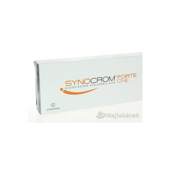 SYNOCROM Forte ONE 2% hyaluronát sodný na bolesť  4 ml