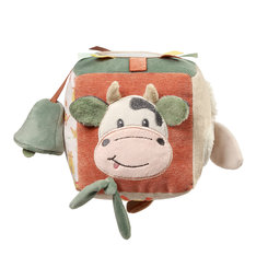 BABYONO Kocka senzorická Cow Bingo 0m+