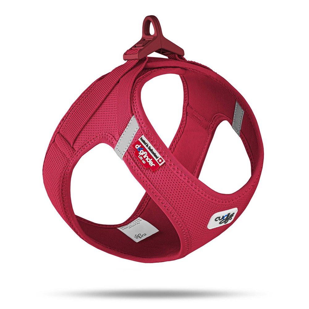 E-shop CURLI Postroj pre psov so sponou Air-Mesh Red 3XS, 1,5-3 kg