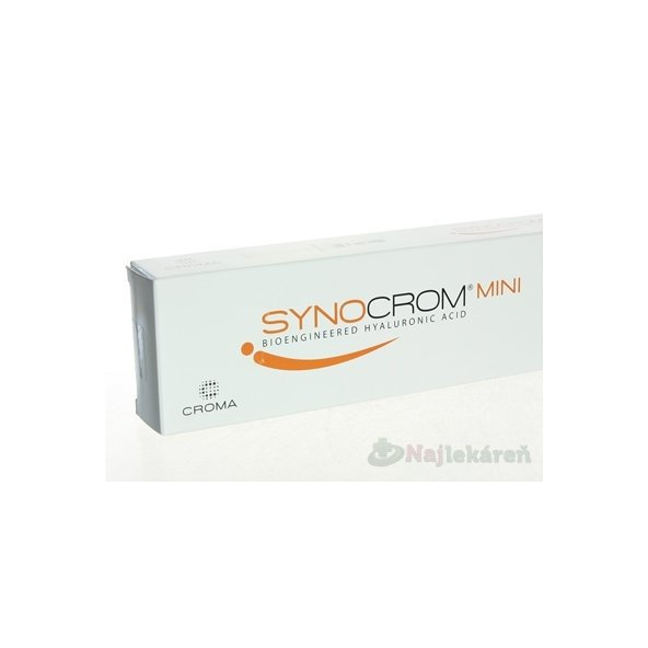 SYNOCROM MINI 1% hyaluronát sodný, 1 ml
