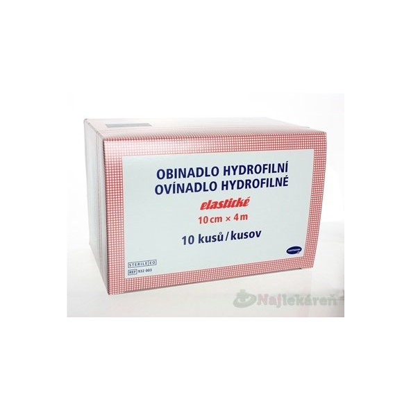 Ovínadlo hydrofilné elastické sterilné (10cmx4m) 1ks