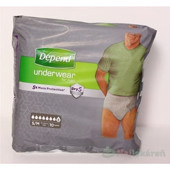 DEPEND SUPER S/M pre mužov naťahovacie nohavičky 10ks