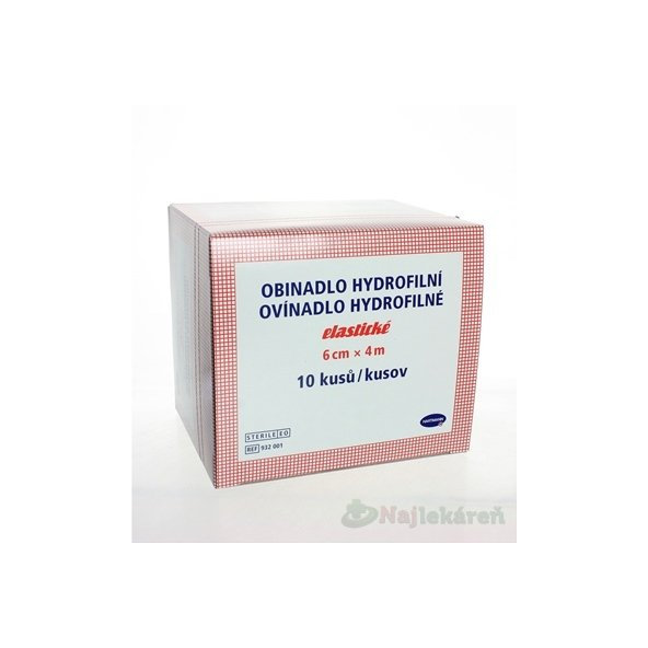 Ovínadlo hydrofilné elastické sterilné (6cmx4m) 1ks