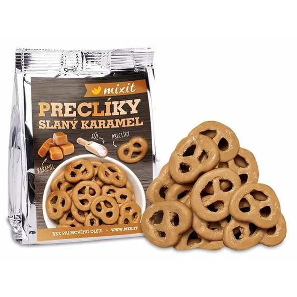 Praclíky do vačku - Slaný karamel - Mixit - 70g
