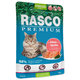 Rasco Premium Sterilized kapsička losos so spirulínou 28 x 85 g