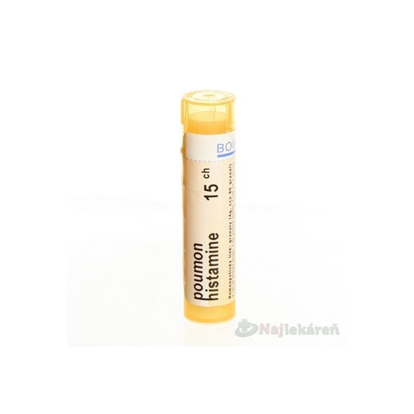 POUMON HISTAMINE GRA HOM CH15, na respiračné alergie, 1 x 4 g