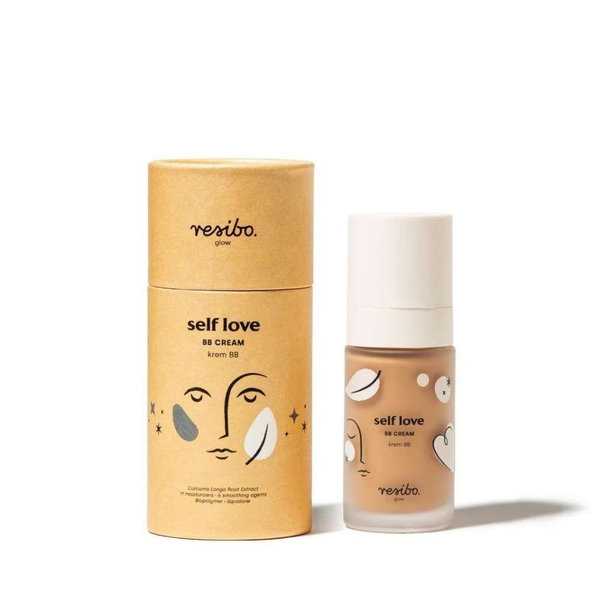 BB krém Self Love odtieň sunny beige Resibo 30ml