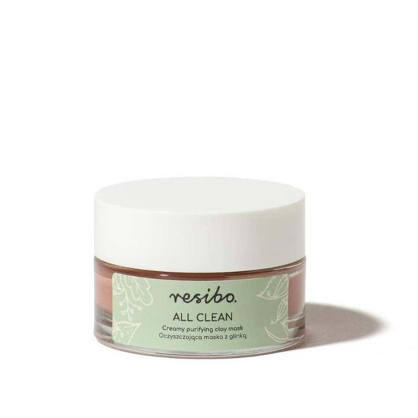 Čistiaca ílová maska na pleť All Clean Resibo 50 ml