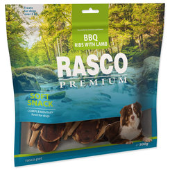Pochúťka Rasco Premium BBQ Jahňacie rebierka 500g