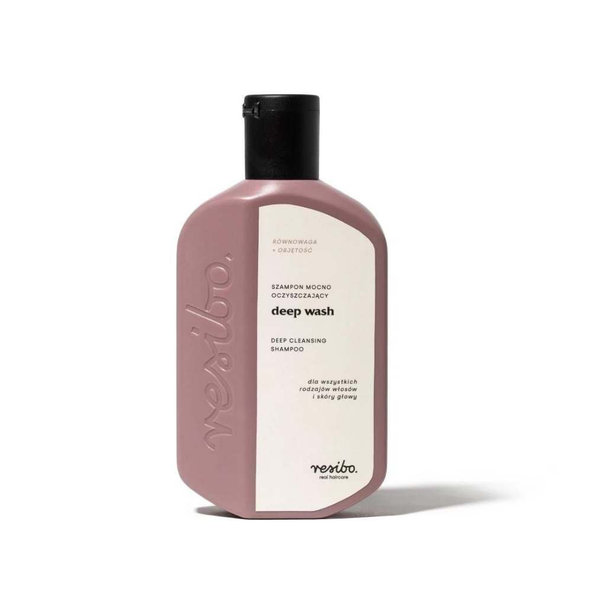Hĺbkovo čistiaci šampón na vlasy Deep Wash Resibo 250 ml