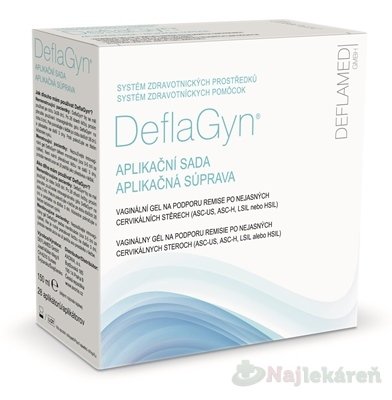 E-shop DeflaGyn vaginálny gél, 28 aplikátorov 150 ml