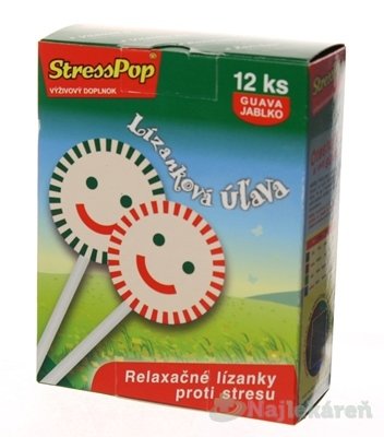 E-shop StressPop® výživový doplnok proti stresu 1 x 12 ks