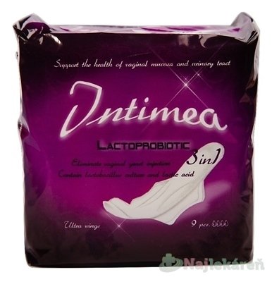 E-shop Intimea Lactoprobiotic 3v1 Ultra wings hygienické vložky 9ks