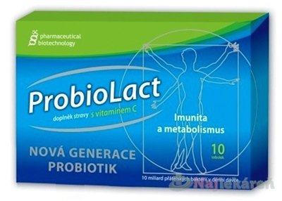 E-shop ProbioLact (s vitamínom C) na podporu trávenia, cps 1x10ks