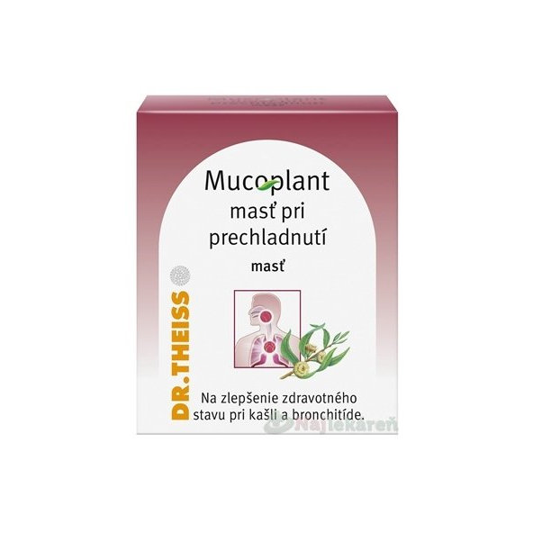 Mucoplant masť pri prechladnutí 20 g
