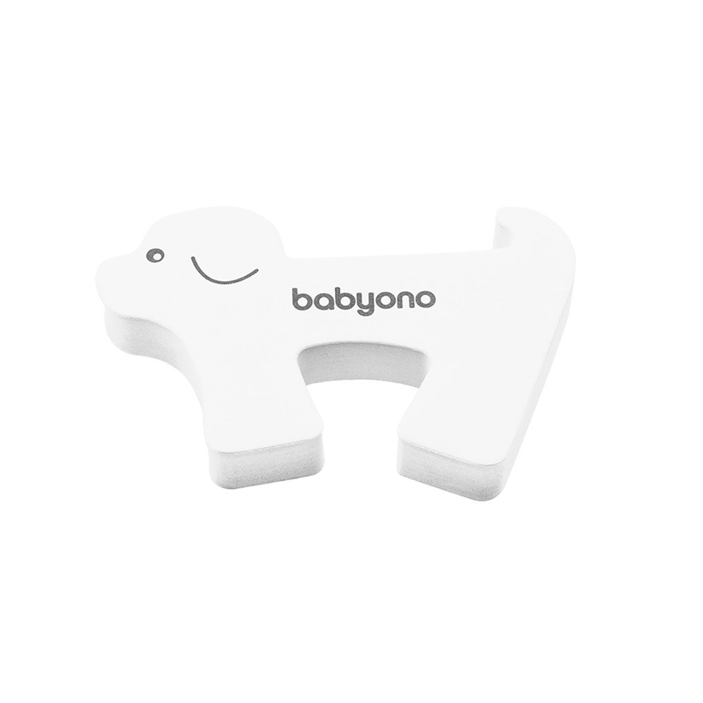 E-shop BABYONO Zábrana dveří bílý pes