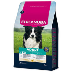 Krmivo EUKANUBA Adult Medium rich in fresh chicken 3kg