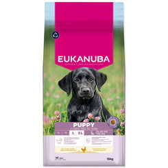 Krmivo EUKANUBA Puppy Large rich in fresh chicken 15 kg