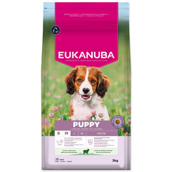 Krmivo EUKANUBA Puppy Small & Medium rich in lamb 3 kg