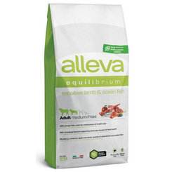 Alleva SP EQUILIBRIUM dog adult sensitive medium & maxi lamb & ocean fish 12kg