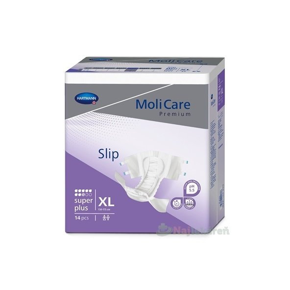 Molicare Premium Slip Super plus, inkontinenčné nohavičky (veľ.XL), 14 ks