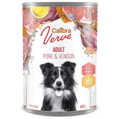 Calibra KONZERVA dog Adult Verve Pork & Venison 6 x 400g