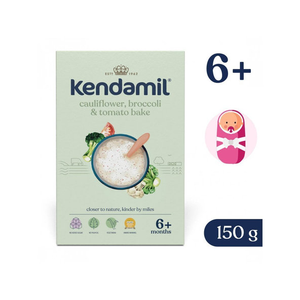 KENDAMIL Mliečna kaša so zeleninou (od 6m) 150 g