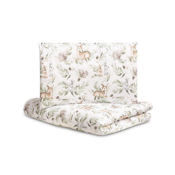 SENSILLO Bielizeň posteľná 2-dielna DEERS 135x100 cm 60x40 cm