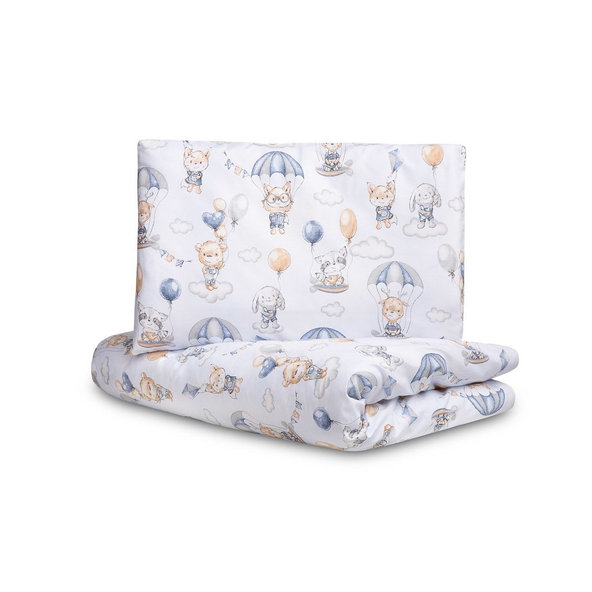 SENSILLO Bielizeň posteľná 2-dielna FLIGHT IN CLOUDS 135x100 cm 60x40 cm