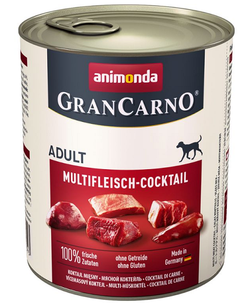 E-shop Animonda GRANCARNO® dog adult multimäsový koktail 6 x 800g konzerva