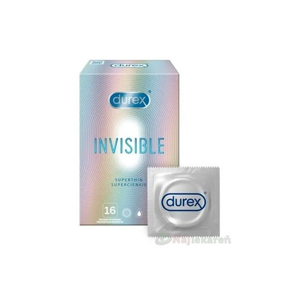 DUREX INVISIBLE kondóm 16 ks