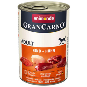 Animonda GRANCARNO® dog adult hovädzie a kura 6 x 400g konzerva