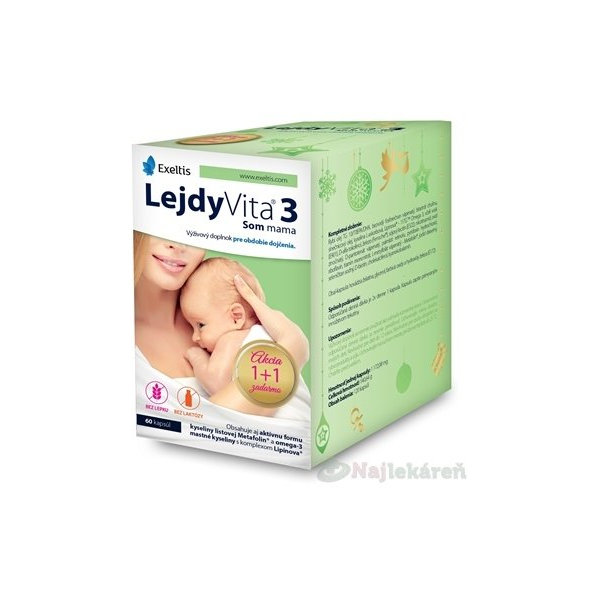 LejdyVita 3 Som mama 1+1, 2x60 kapsúl