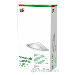 Vliwasorb sensitive Krytie na rany 10x20cm 10ks