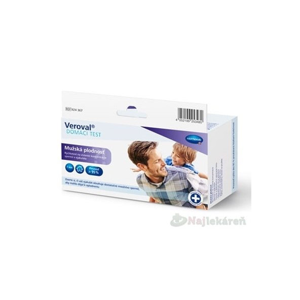 Veroval MUŽSKÁ PLODNOSŤ domáci test 1ks